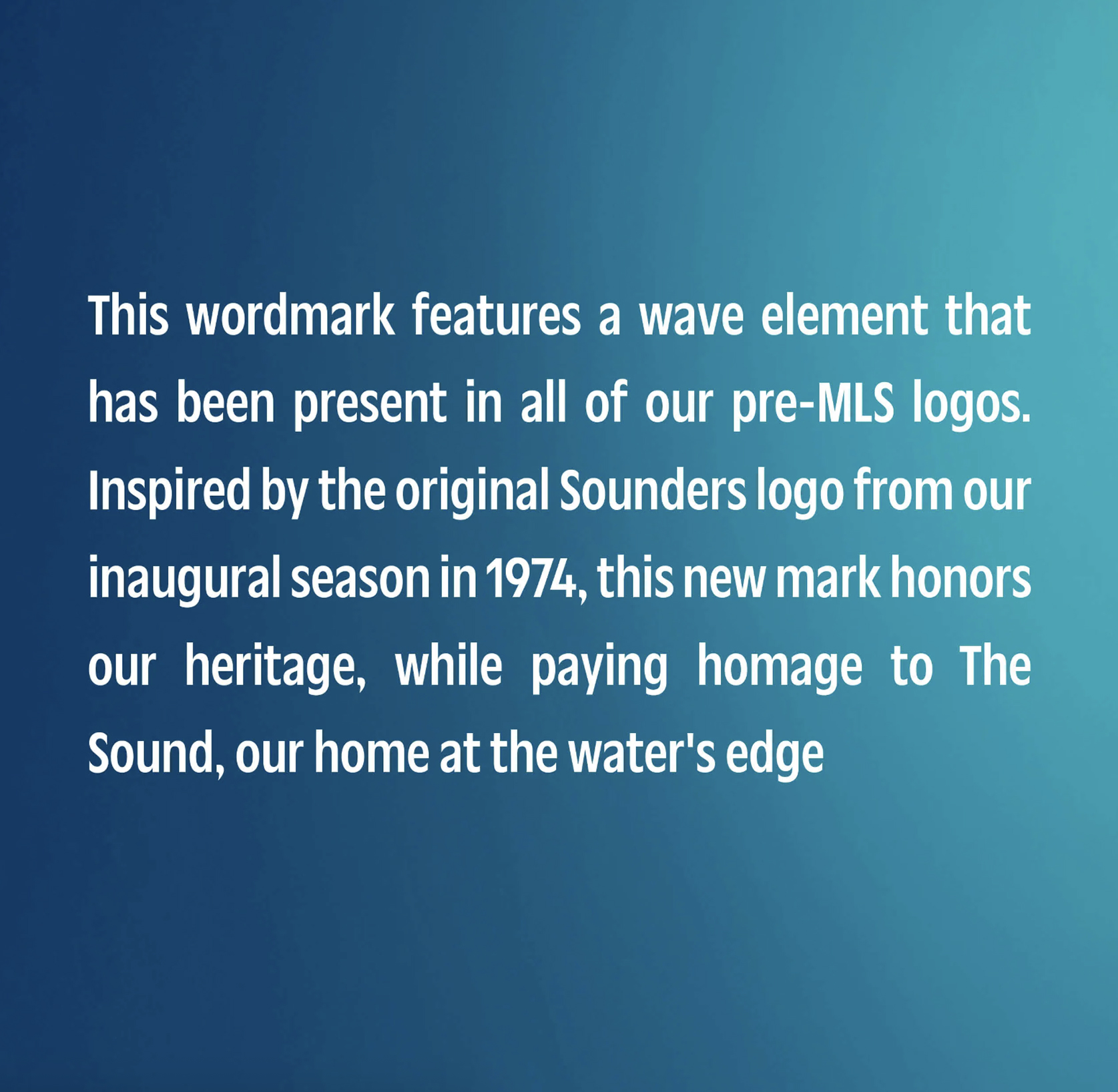 Studio Colangelo, Home: Seattle Sounders FC (fig. 6)